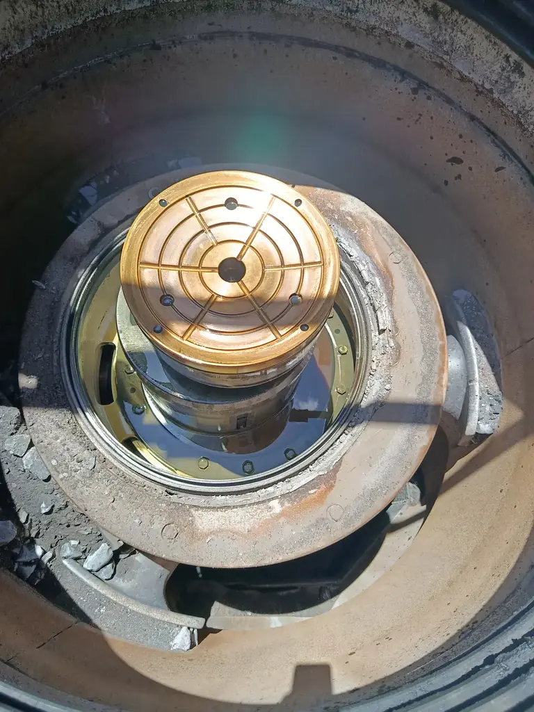 Britador em área industrial